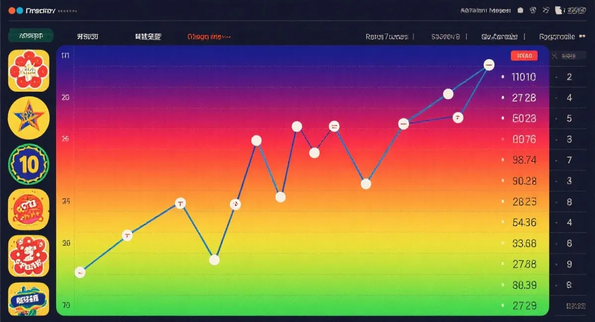 号码冷热与趋势示意图
